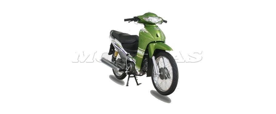 Modenas Kriss 120 Slant Upfront View Modenas Kriss 120 Slant Upfront View