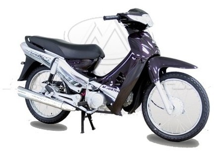 Modenas Kriss 100 Slant Rear View Full Image