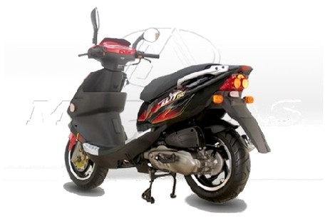 Modenas Elit 150 Back Side View