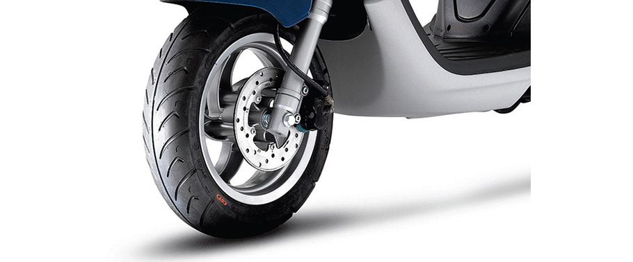 Piaggio Fly Front Tyre View