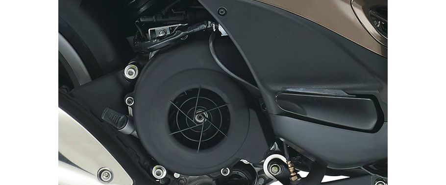 Piaggio Liberty Engine View