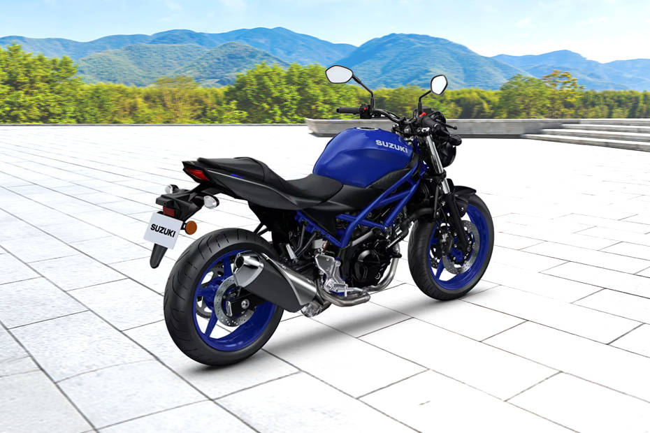 Suzuki SV 650 Back Side View Suzuki SV 650 Back Side View