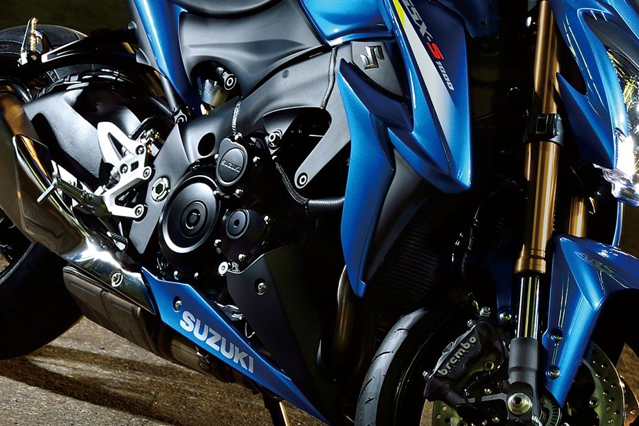 Suzuki GSX-S1000 Engine View Suzuki GSX-S1000 Engine View