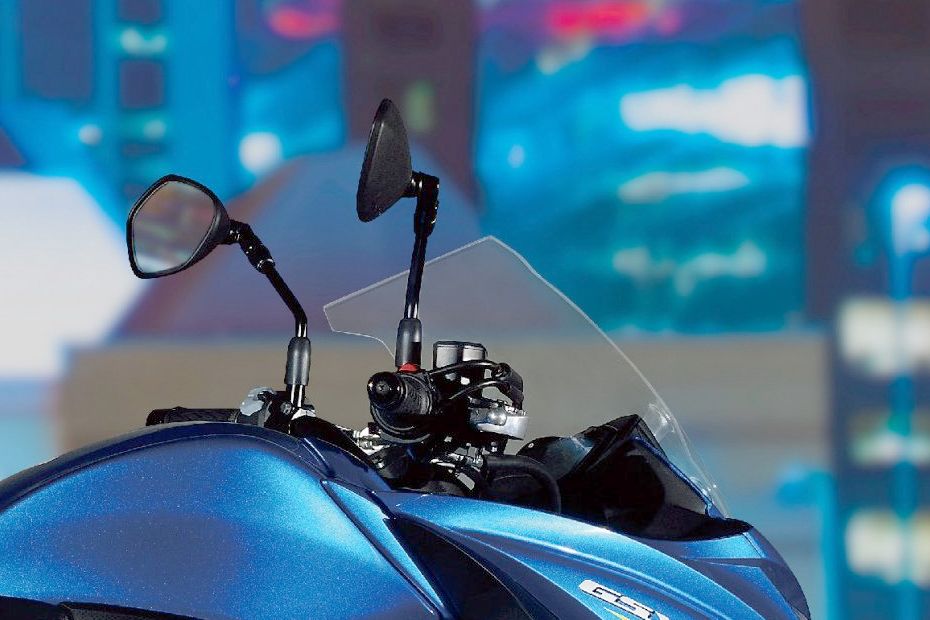 Suzuki GSX S1000 F Handle Bar View Suzuki GSX S1000 F Handle Bar View