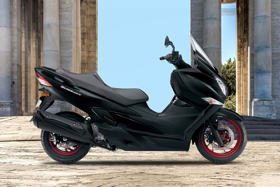 Suzuki Burgman 400 Right Side Viewfull Image Suzuki Burgman 400 Right Side Viewfull Image