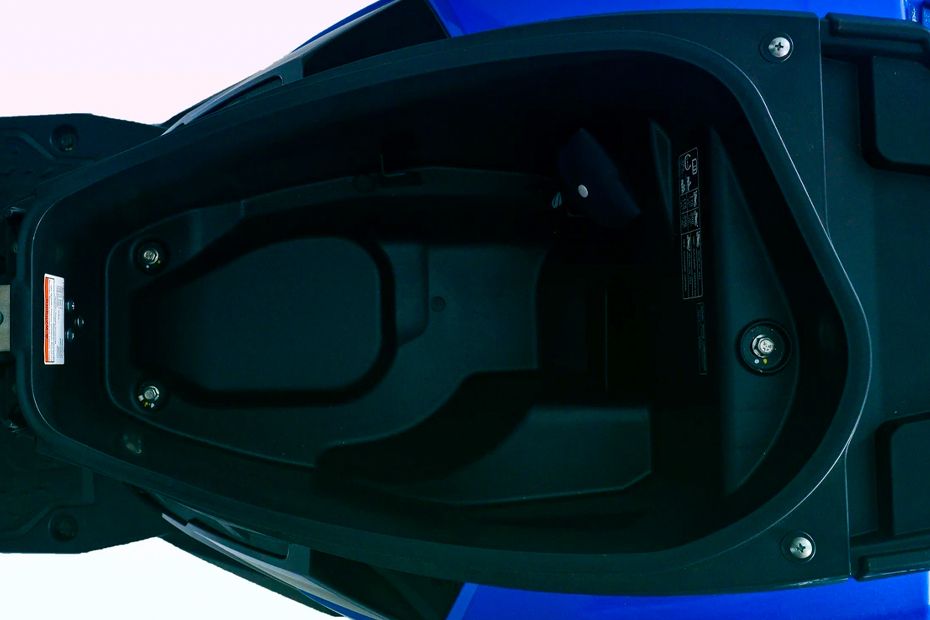 Suzuki Avenis 125 Seat Storage Side View