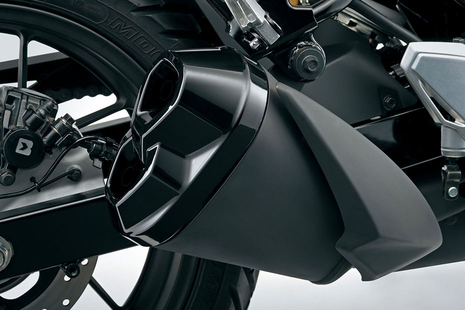 Suzuki V-Strom 250 SX Exhaust View Suzuki V-Strom 250 SX Exhaust View