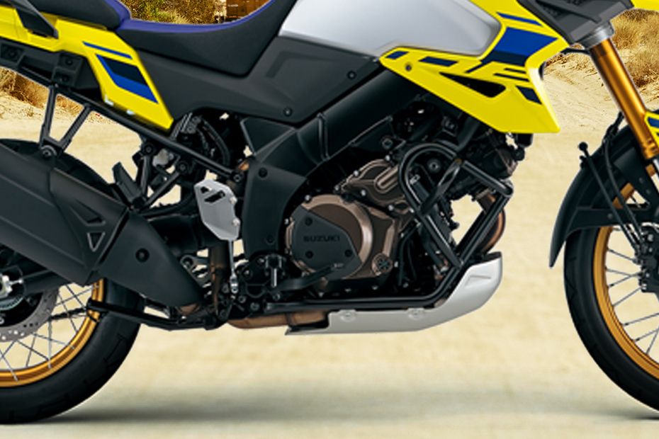 Suzuki V-Strom 1050DE Engine View Suzuki V-Strom 1050DE Engine View
