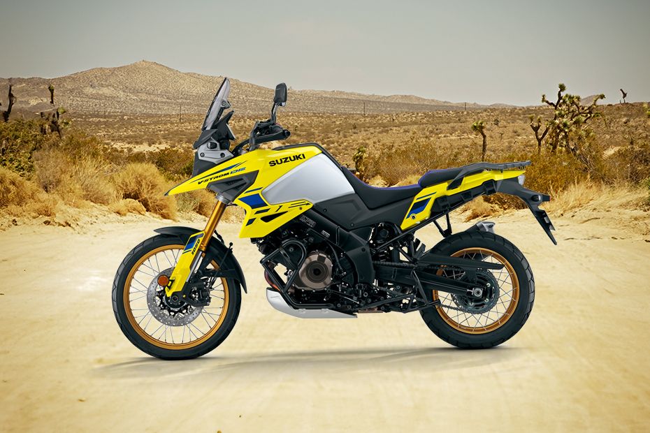 Suzuki V-Strom 1050DE Left Side View Full Image Suzuki V-Strom 1050DE Left Side View Full Image