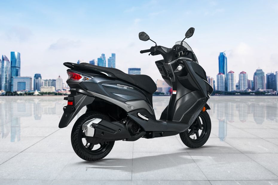 Suzuki Burgman Street 125 EX Back Side View