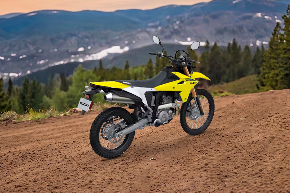 Suzuki DR-Z4S Back Side View