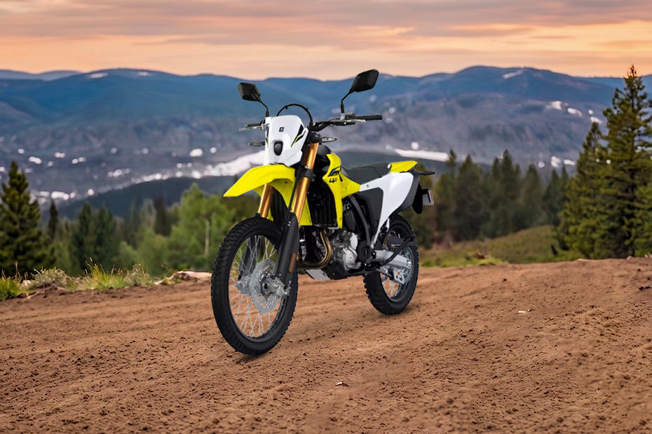 Suzuki DR-Z4S Slant Front View Full Image