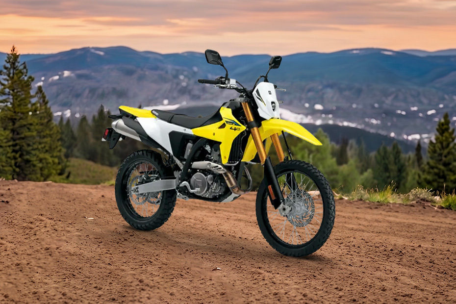 Suzuki DR-Z4S Slant Rear View Full Image