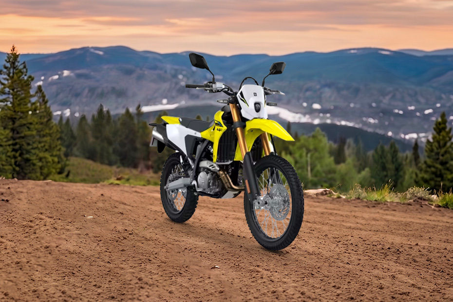 Suzuki DR-Z4S Slant Upfront View