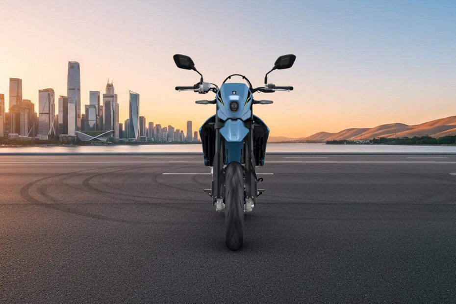 Suzuki DR-Z4SM Front View Full Image