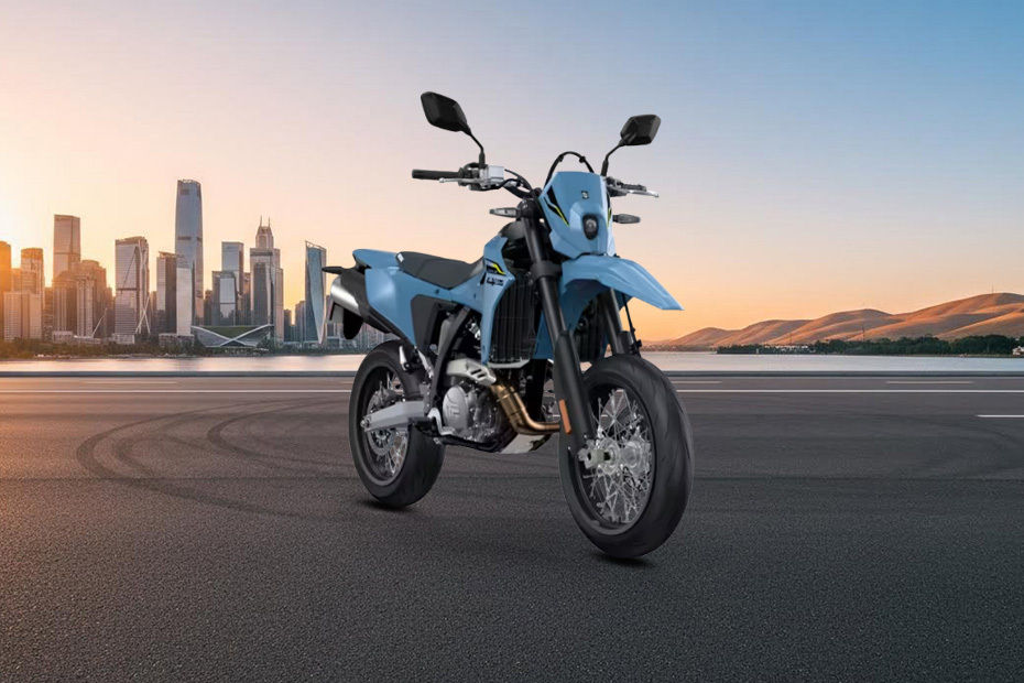 Suzuki DR-Z4SM Slant Upfront View