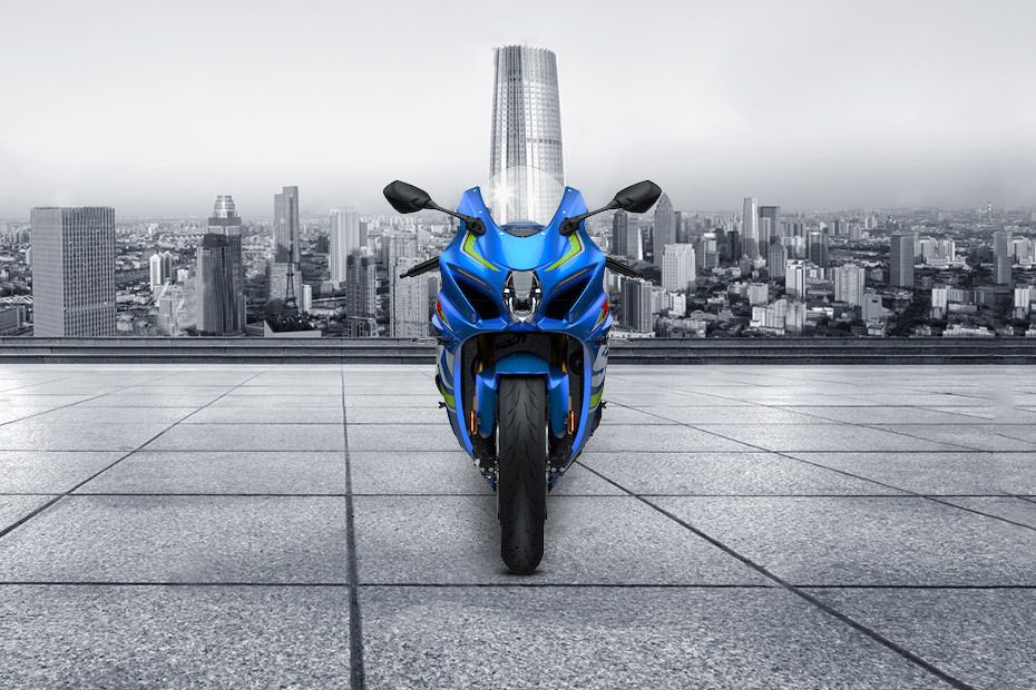 Suzuki GSX-R 1000 Front View Full Image Suzuki GSX-R 1000 Front View Full Image