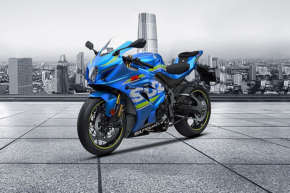 Suzuki GSX-R 1000 Slant Front View Full Image Suzuki GSX-R 1000 Slant Front View Full Image