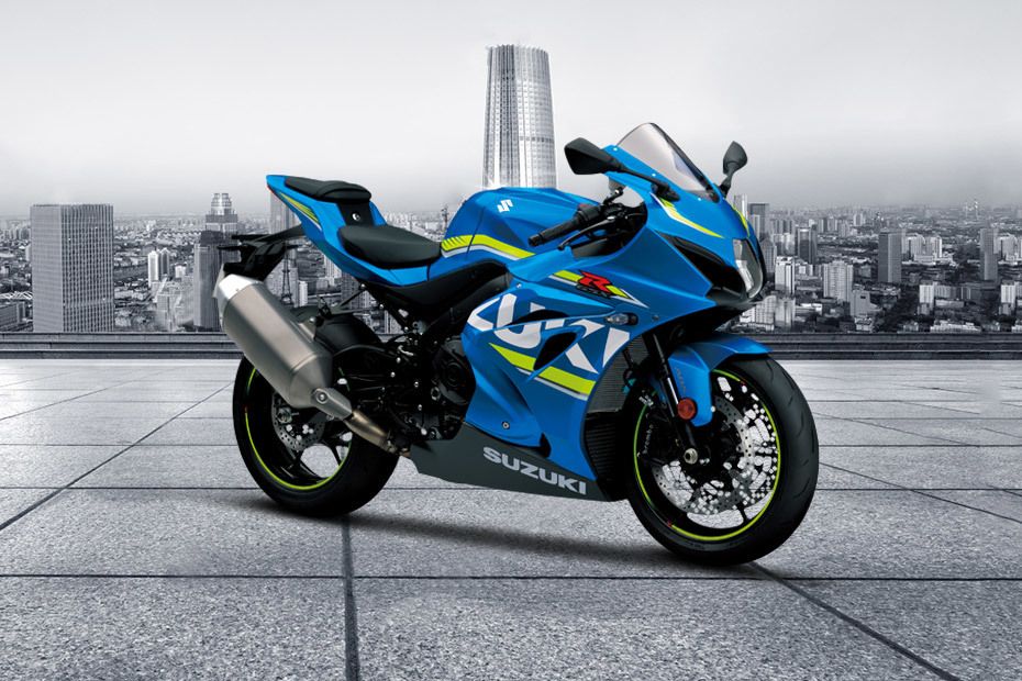 Suzuki GSX-R 1000 Slant Rear View Full Image Suzuki GSX-R 1000 Slant Rear View Full Image