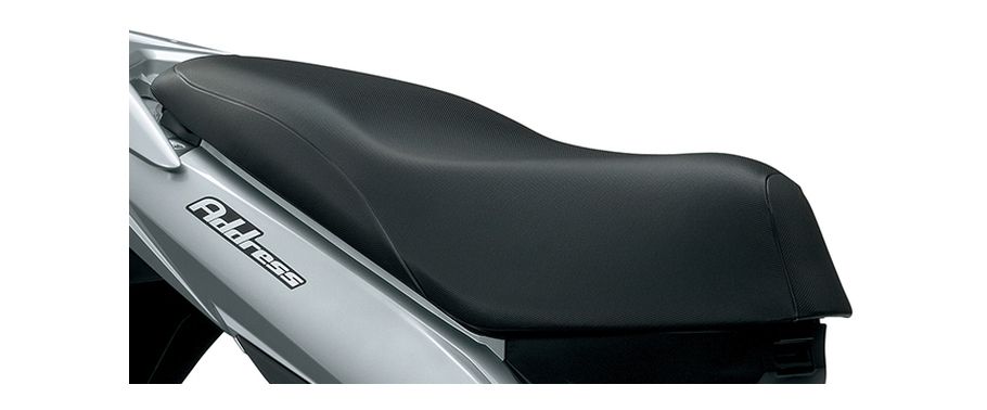 Suzuki Address Rider Seat View