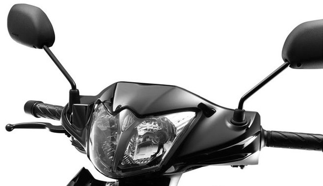 Suzuki Shogun Axelo Back Side View