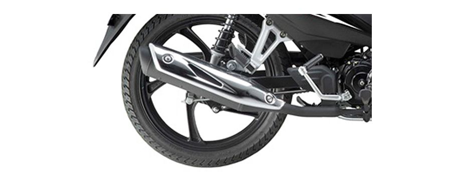 Suzuki Smash FI Exhaust View Suzuki Smash FI Exhaust View