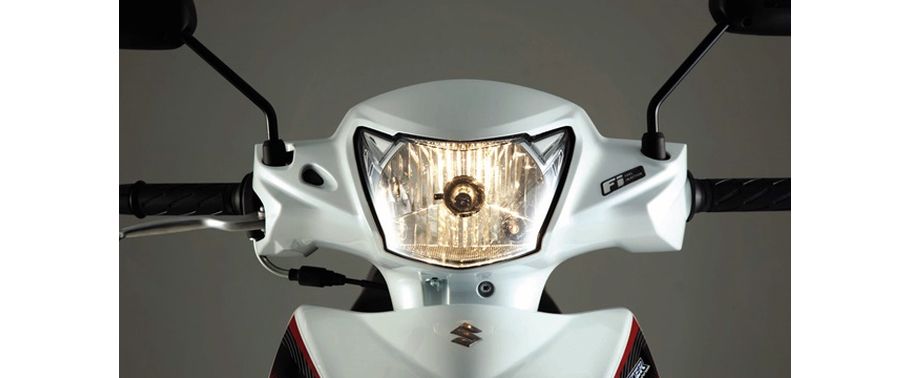 Suzuki Smash FI Head Light View Suzuki Smash FI Head Light View