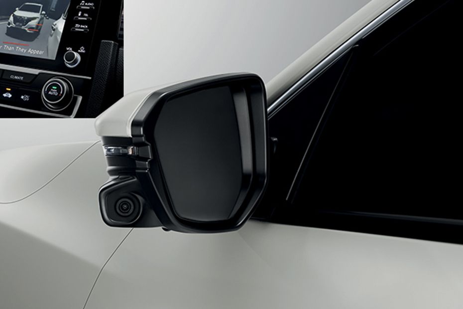 Honda Civic Drivers Side Mirror Rear Angle Honda Civic Drivers Side Mirror Rear Angle