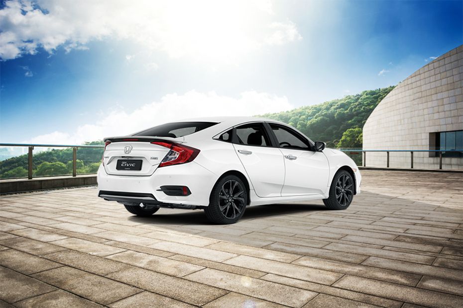 Civic Rear Medium Side View Civic Rear Medium Side View