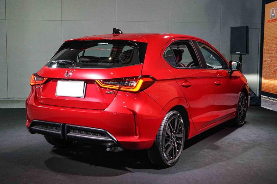 City Hatchback Rear angle view City Hatchback Rear angle view