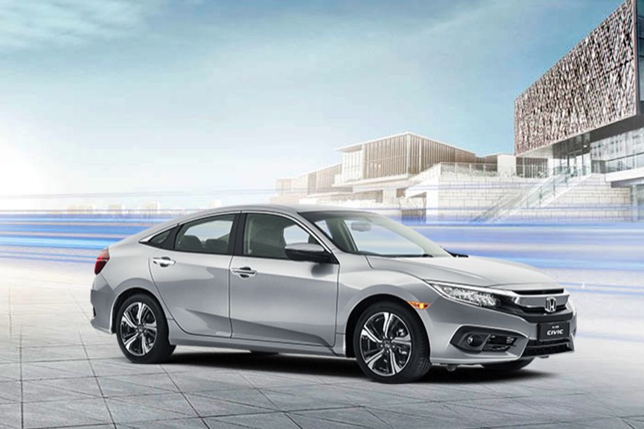 Honda Civic (2015-2019) Front Cross Side View