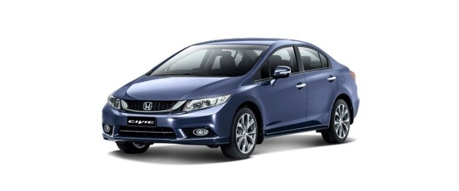 Honda Civic SE Front Angle High View Honda Civic SE Front Angle High View