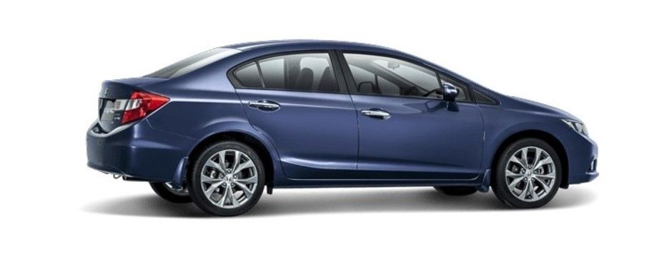 Civic SE Rear Medium Side View Civic SE Rear Medium Side View