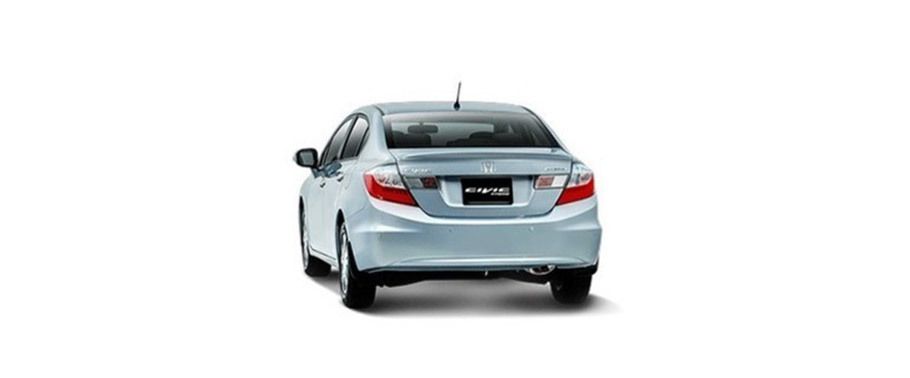 Rear Medium View of Honda Civic Hybrid
