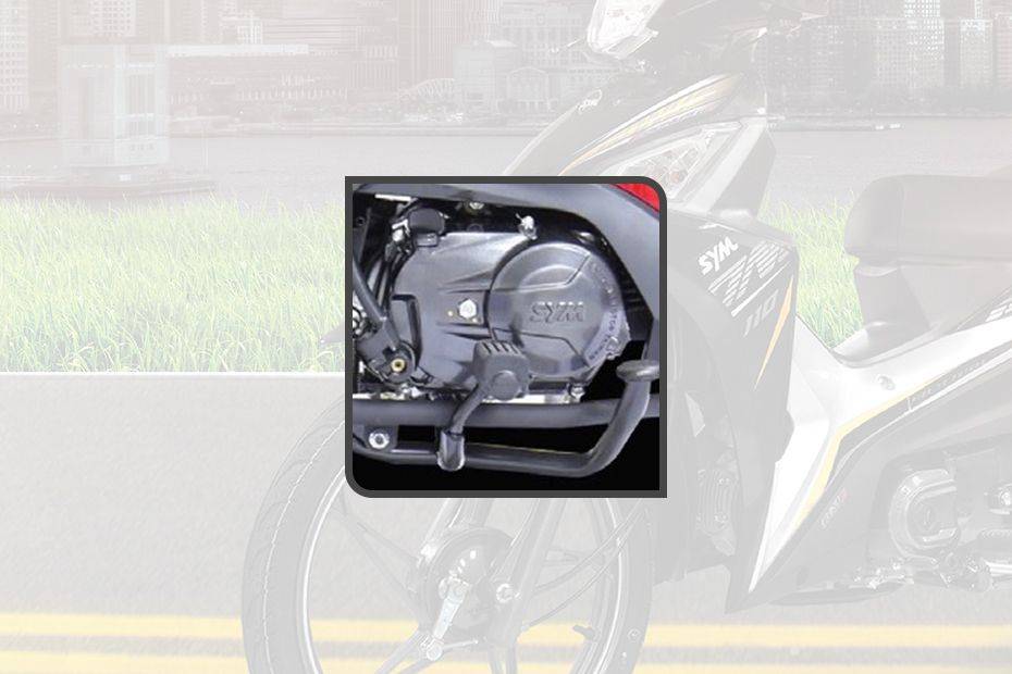 Sym E Bonus 110 Engine View Sym E Bonus 110 Engine View