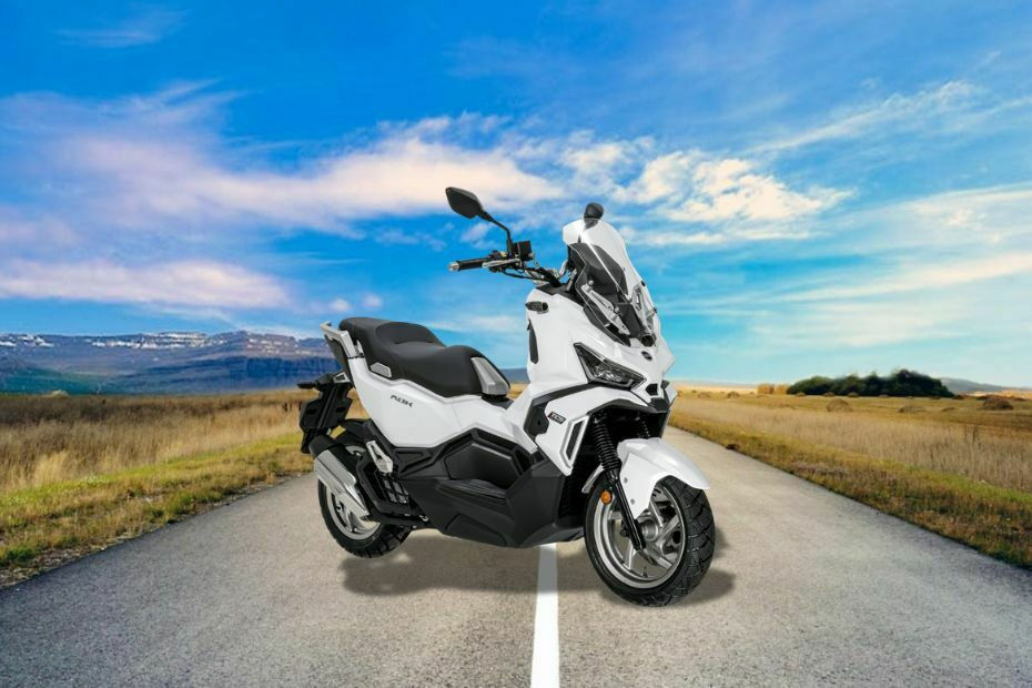 Sym Husky 200 Slant Rear View Full Image Sym Husky 200 Slant Rear View Full Image