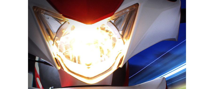 Sym Sport Bonus 110 Head Light View