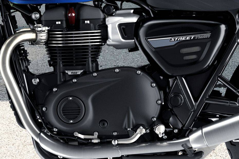 Triumph Street Twin Engine View Triumph Street Twin Engine View