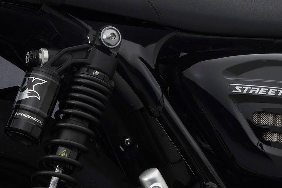 Triumph Street Twin Exhaust View Triumph Street Twin Exhaust View