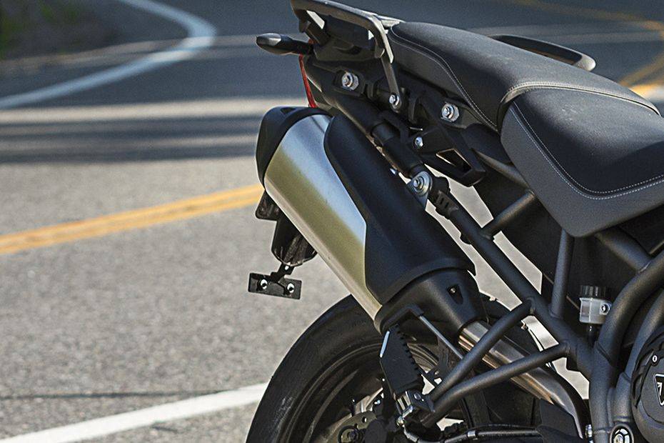Triumph Tiger 800 Exhaust View Triumph Tiger 800 Exhaust View