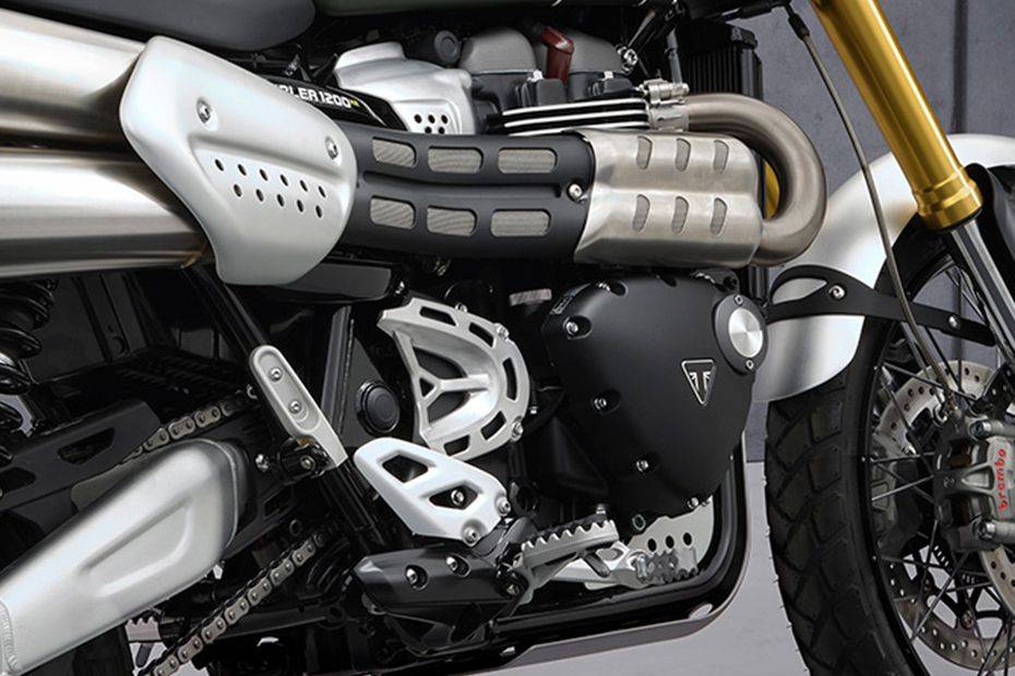 Triumph Scrambler 1200 Engine View Triumph Scrambler 1200 Engine View
