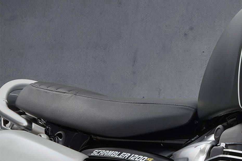 Triumph Scrambler 1200 Rider Seat View Triumph Scrambler 1200 Rider Seat View