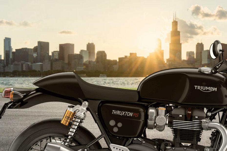 thruxton r seat height