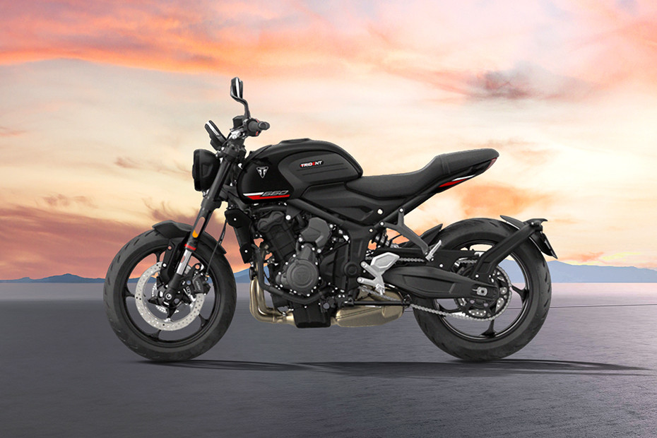 Triumph Trident 660 Left Side View Full Image