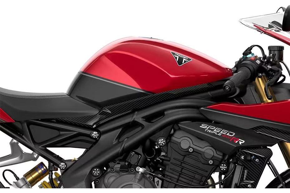Triumph Speed Triple 1200 RR Fuel Tank View