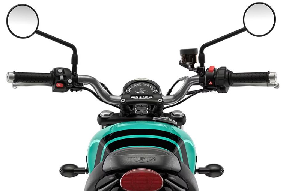 Triumph Scrambler 900 Handle Bar View Triumph Scrambler 900 Handle Bar View