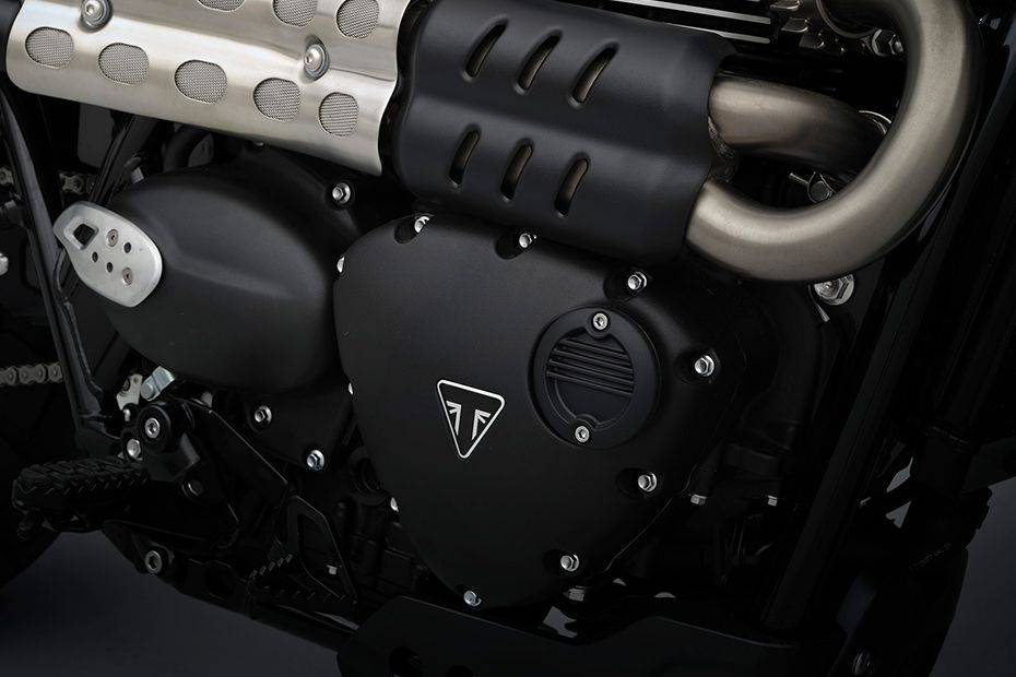 Triumph Street Scrambler Engine View Triumph Street Scrambler Engine View