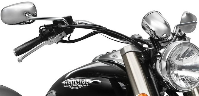 Triumph America Back Side View