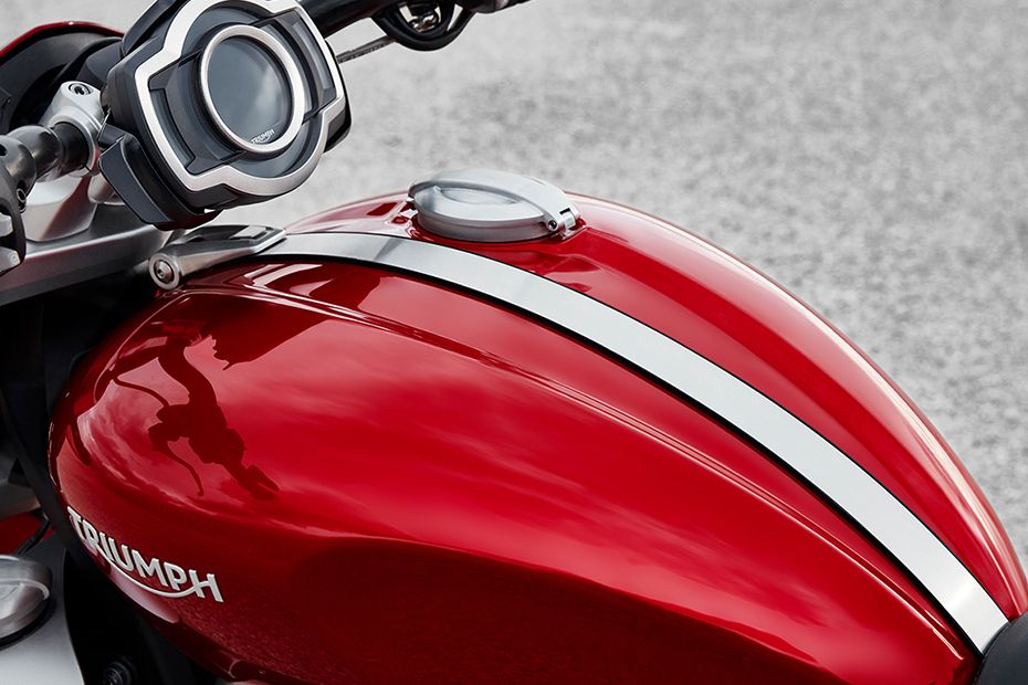 Triumph Rocket III Fuel Tank View