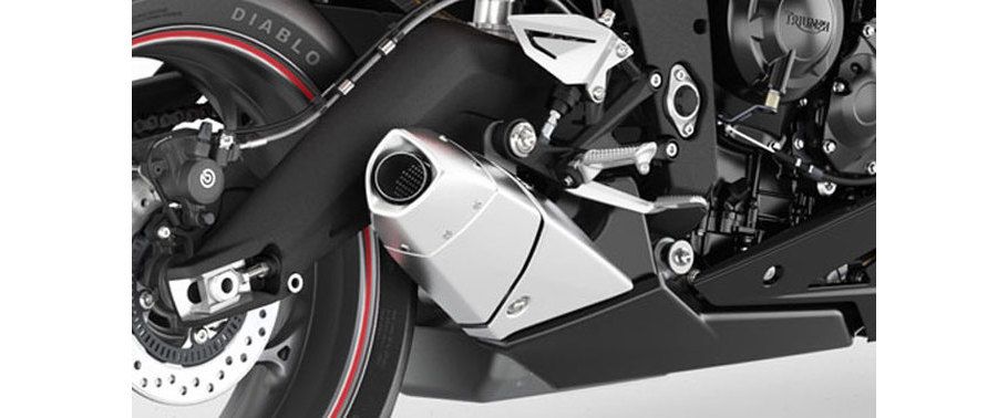 Triumph Daytona 675 Exhaust View Triumph Daytona 675 Exhaust View